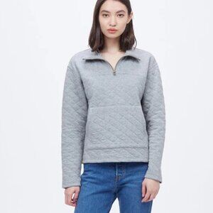 Tentree 1/4 Zip Quilted Fleece Pullover